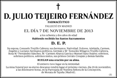 Julio Teijeiro Fernández